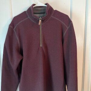 Men's G.H. Bass & Co. Quilted Pullover, Sweater, 1/4 Zip